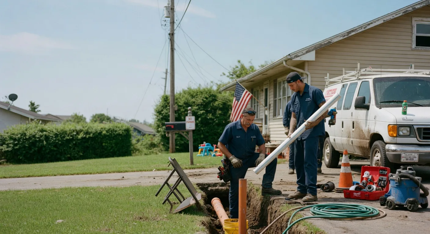 Sewer Line Inspection in Slickville, PA
